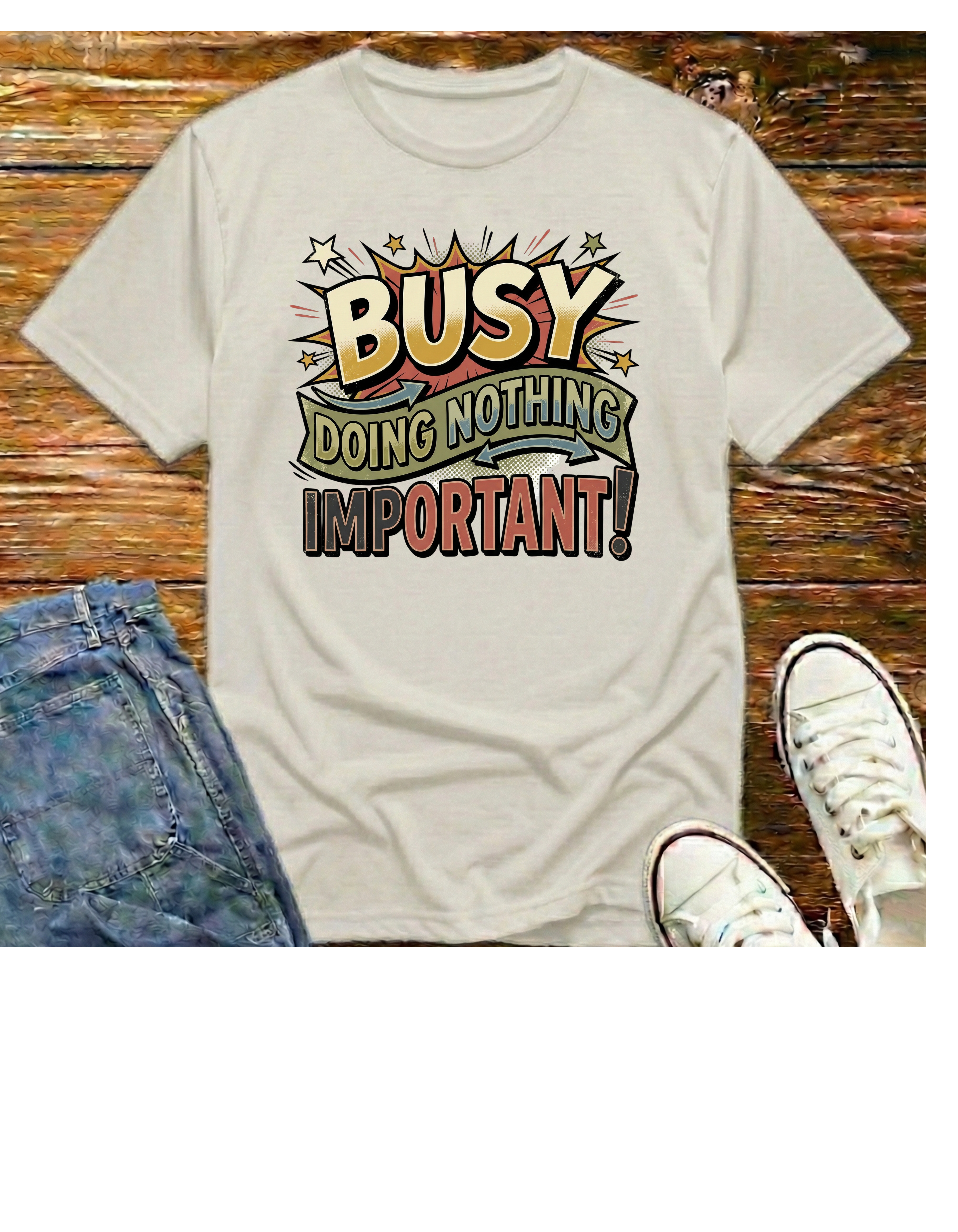 "Busy Doing Nothing Important"T‑Shirt