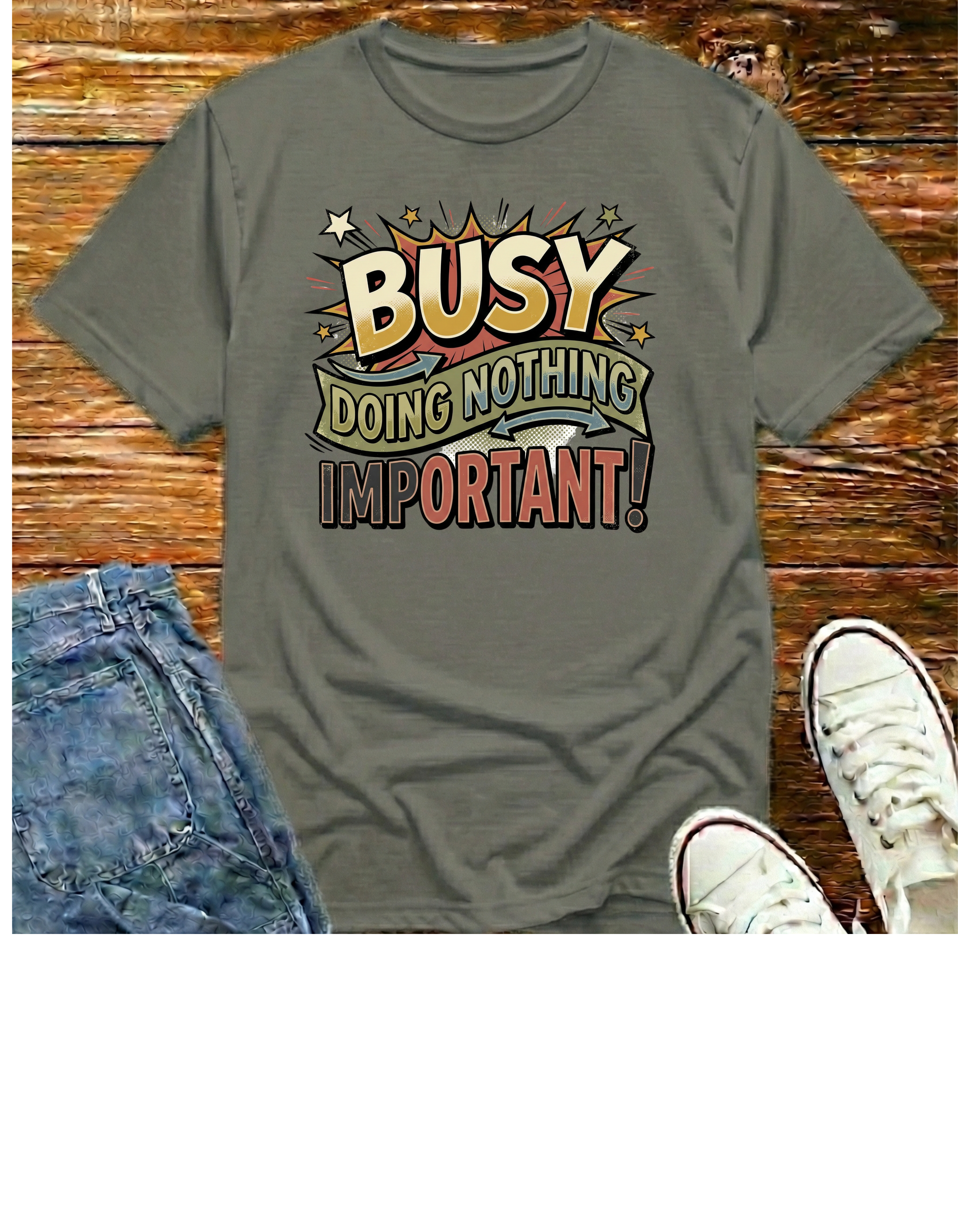 "Busy Doing Nothing Important"T‑Shirt