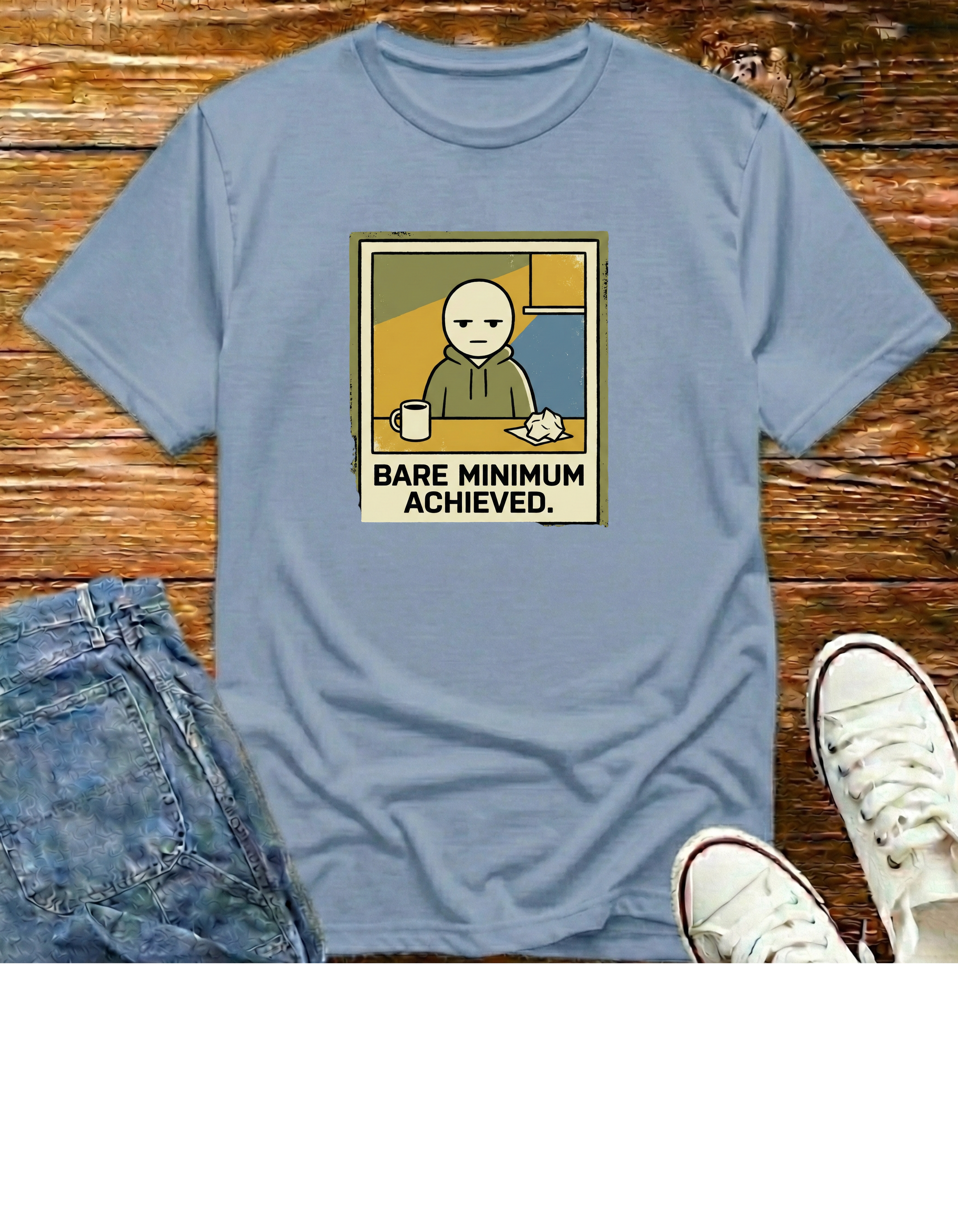 "Bare Minimum Achieved" T‑Shirt