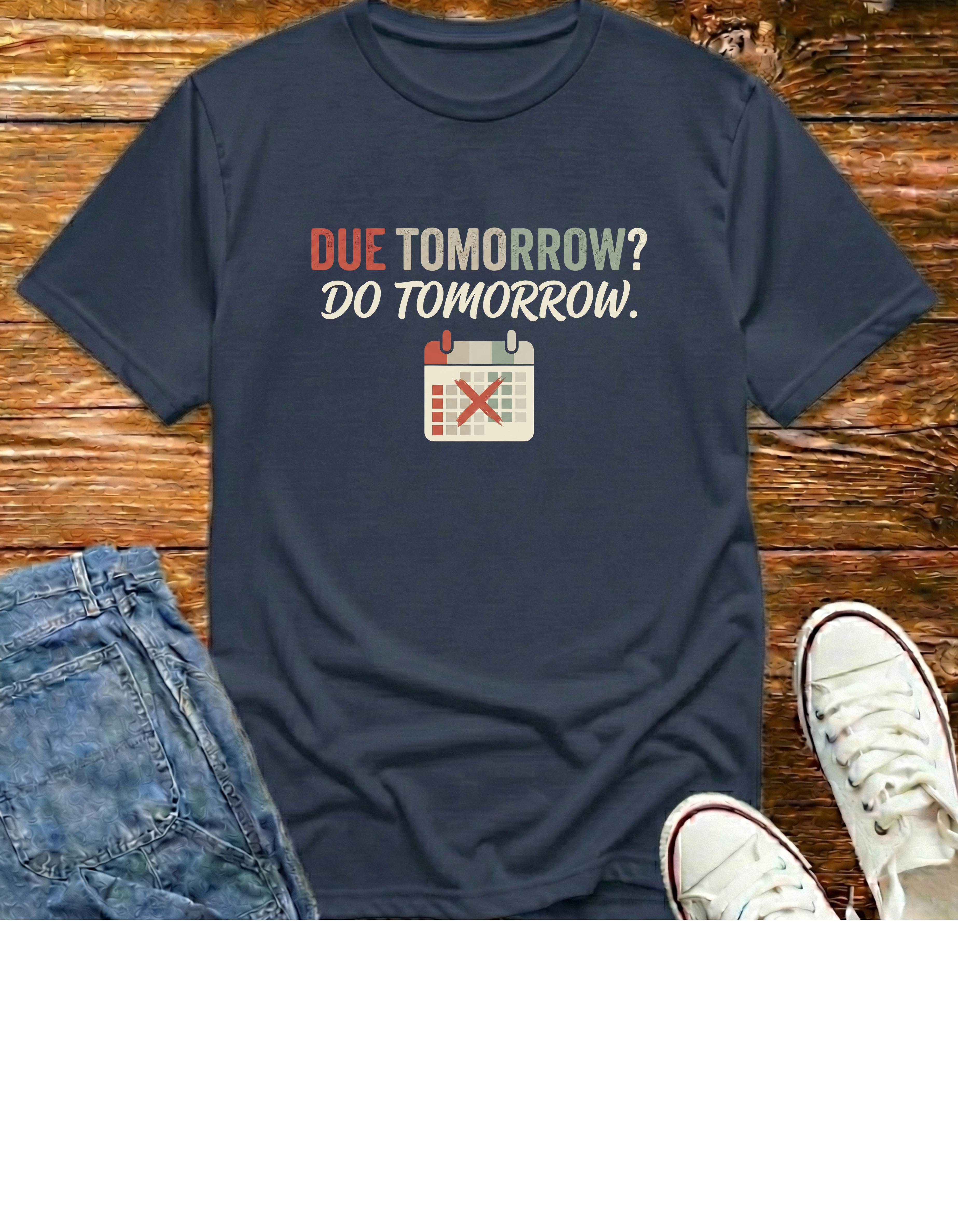 Due Tomorrow? Do Tomorrow. T-Shirt