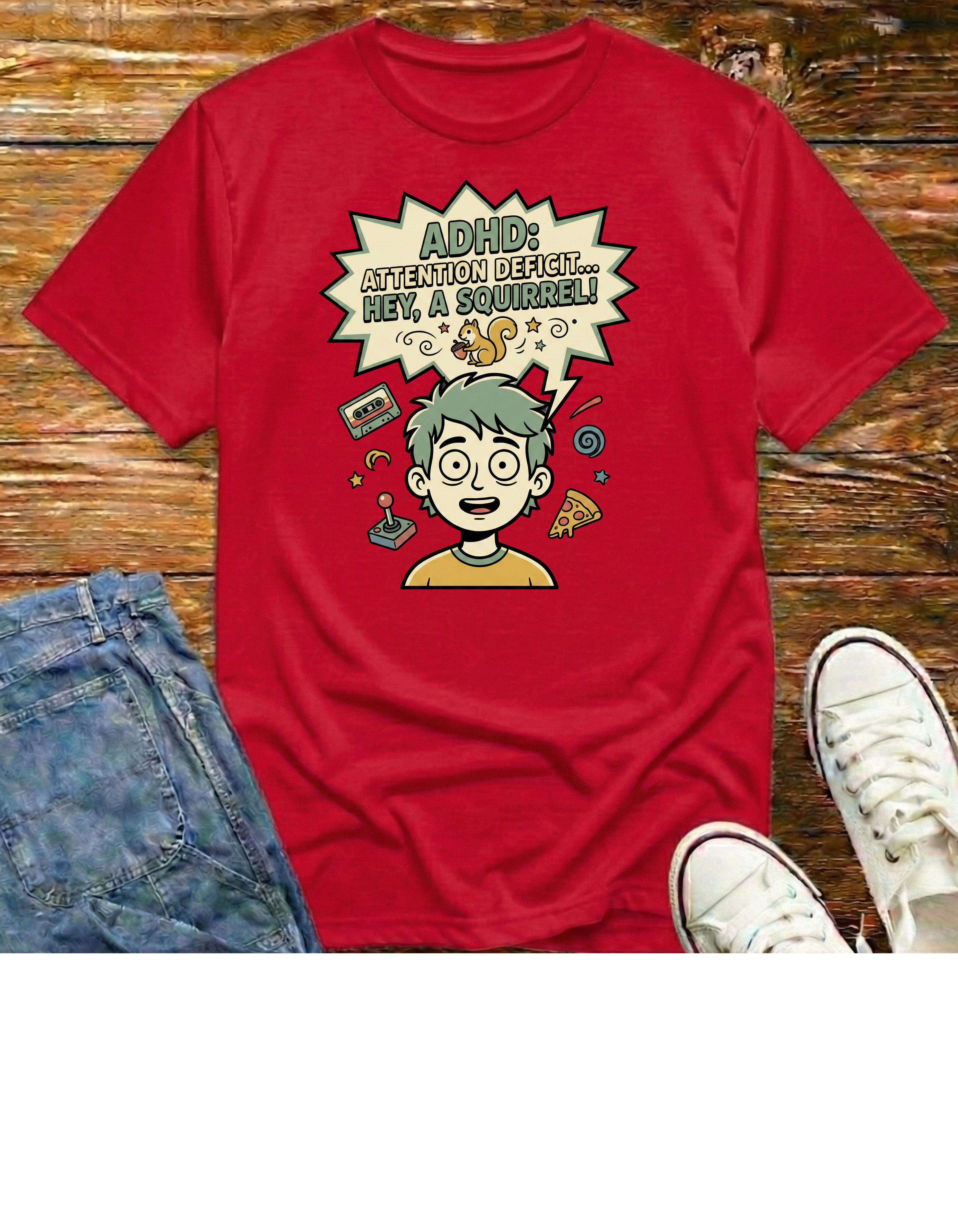 "ADHD: Attention Deficit… T‑Shirt