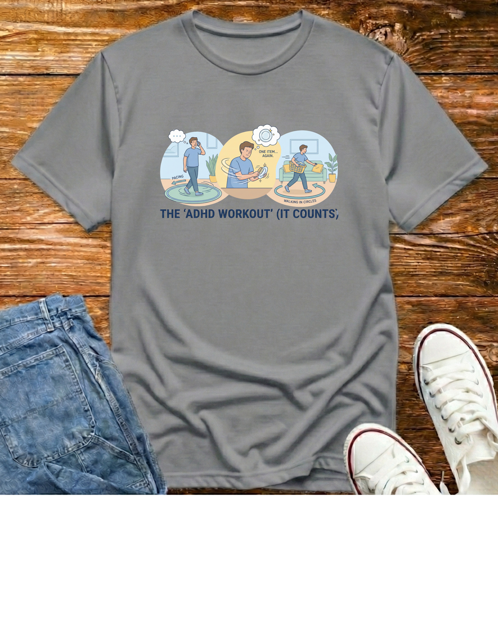 ADHD Workout T‑Shirt