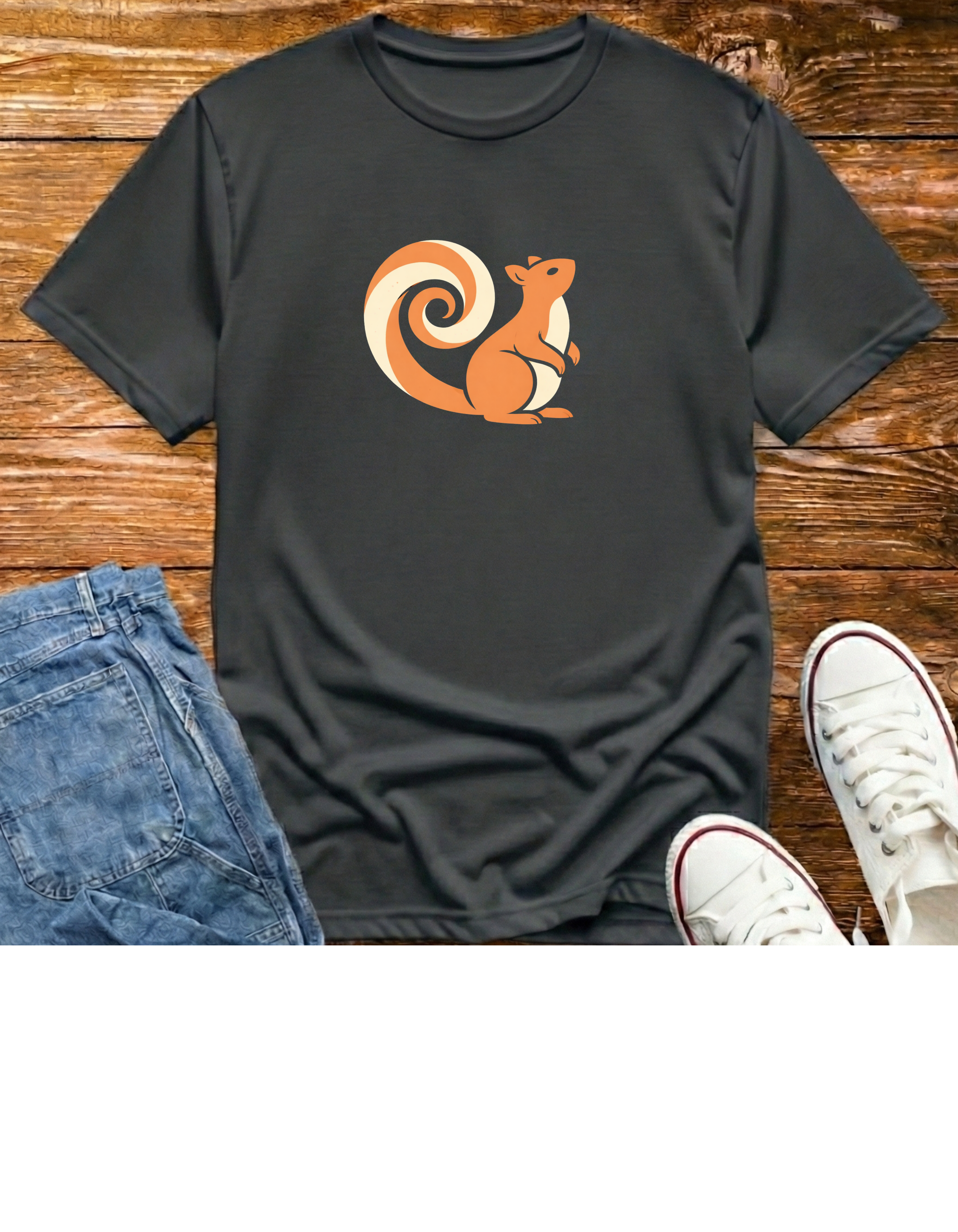 Squirrel Graphic T-Shirt
