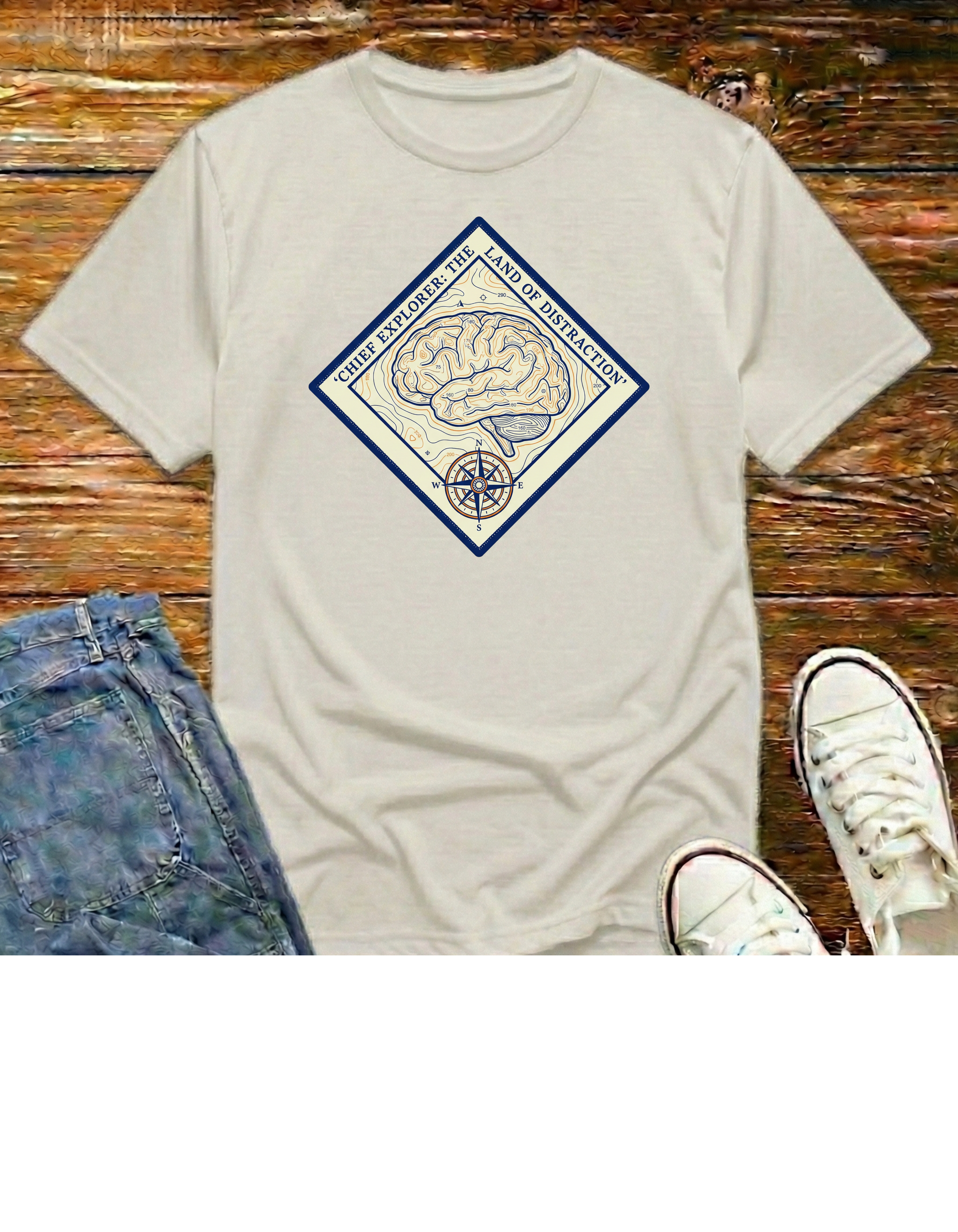 ADHD Brain Compass T-Shirt