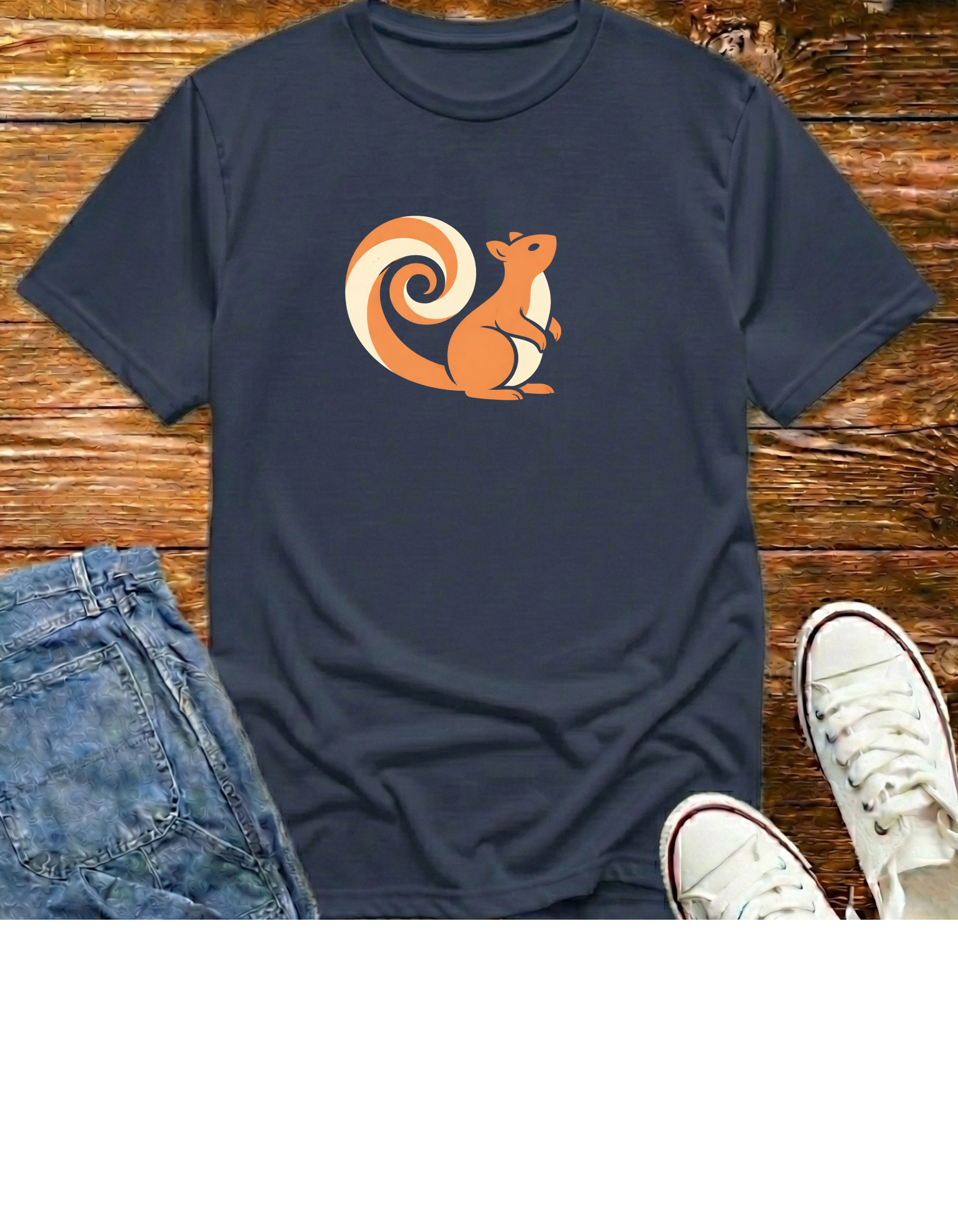 Squirrel Graphic T-Shirt
