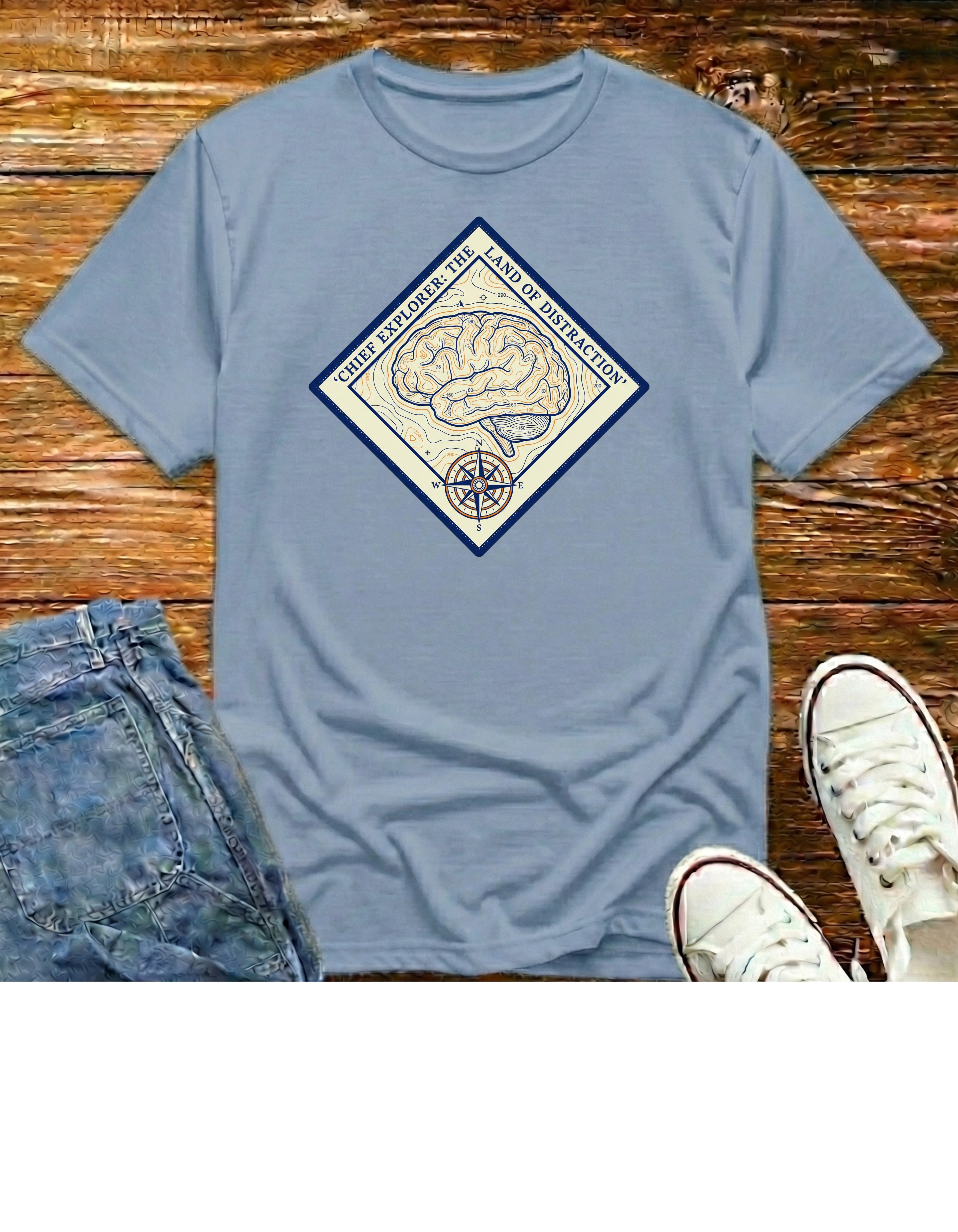 ADHD Brain Compass T-Shirt