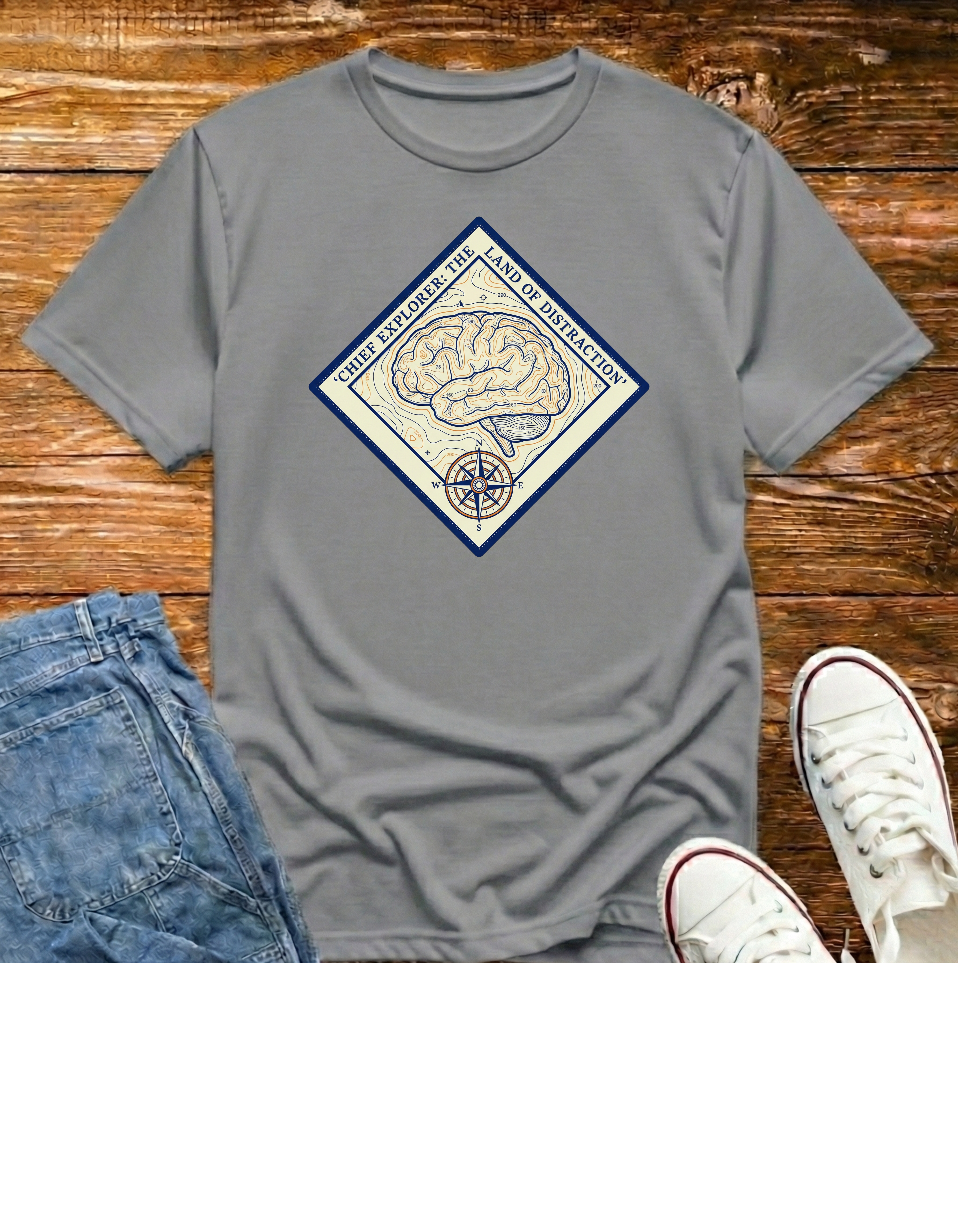 ADHD Brain Compass T-Shirt