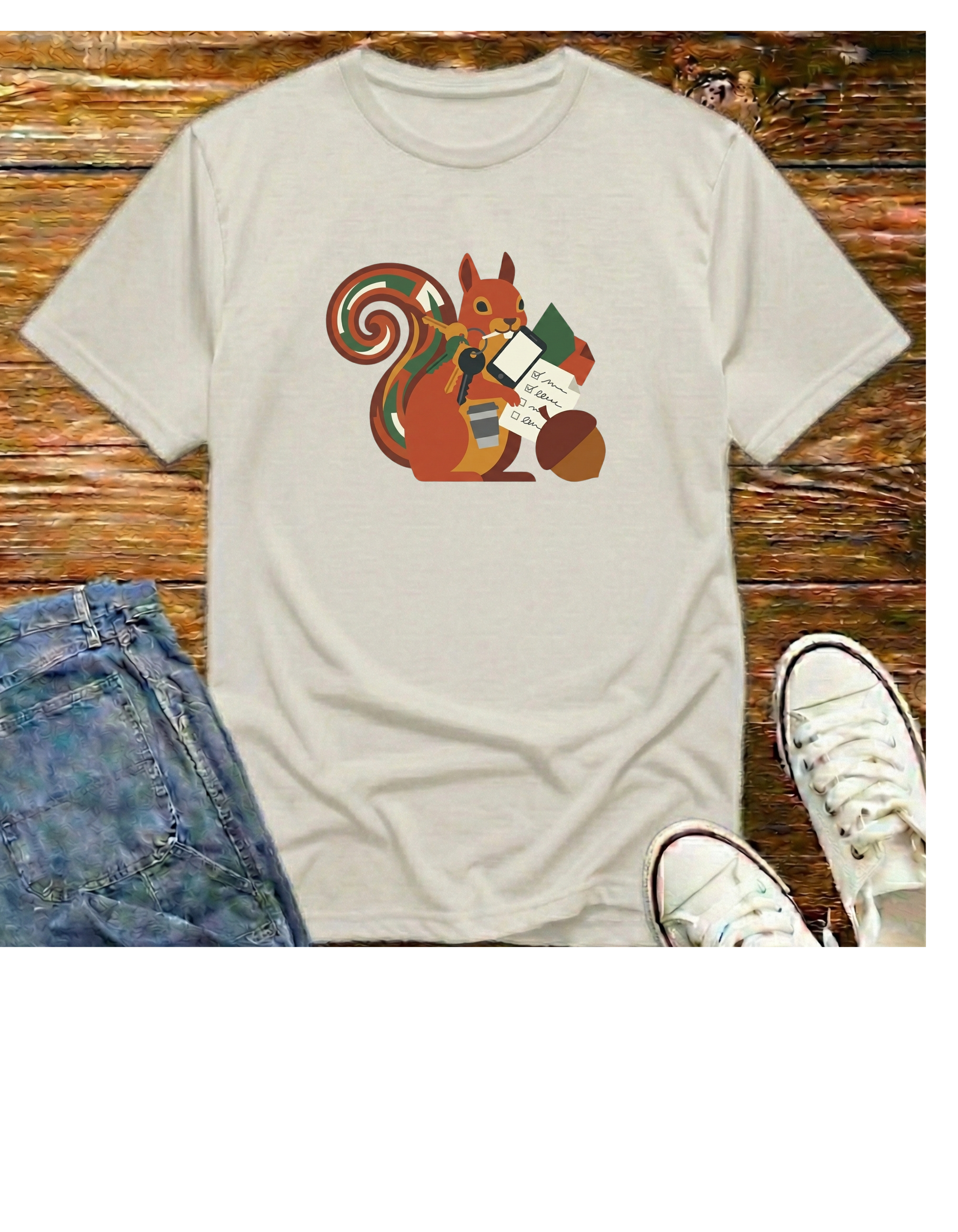 ADHD Squirrel T-Shirt