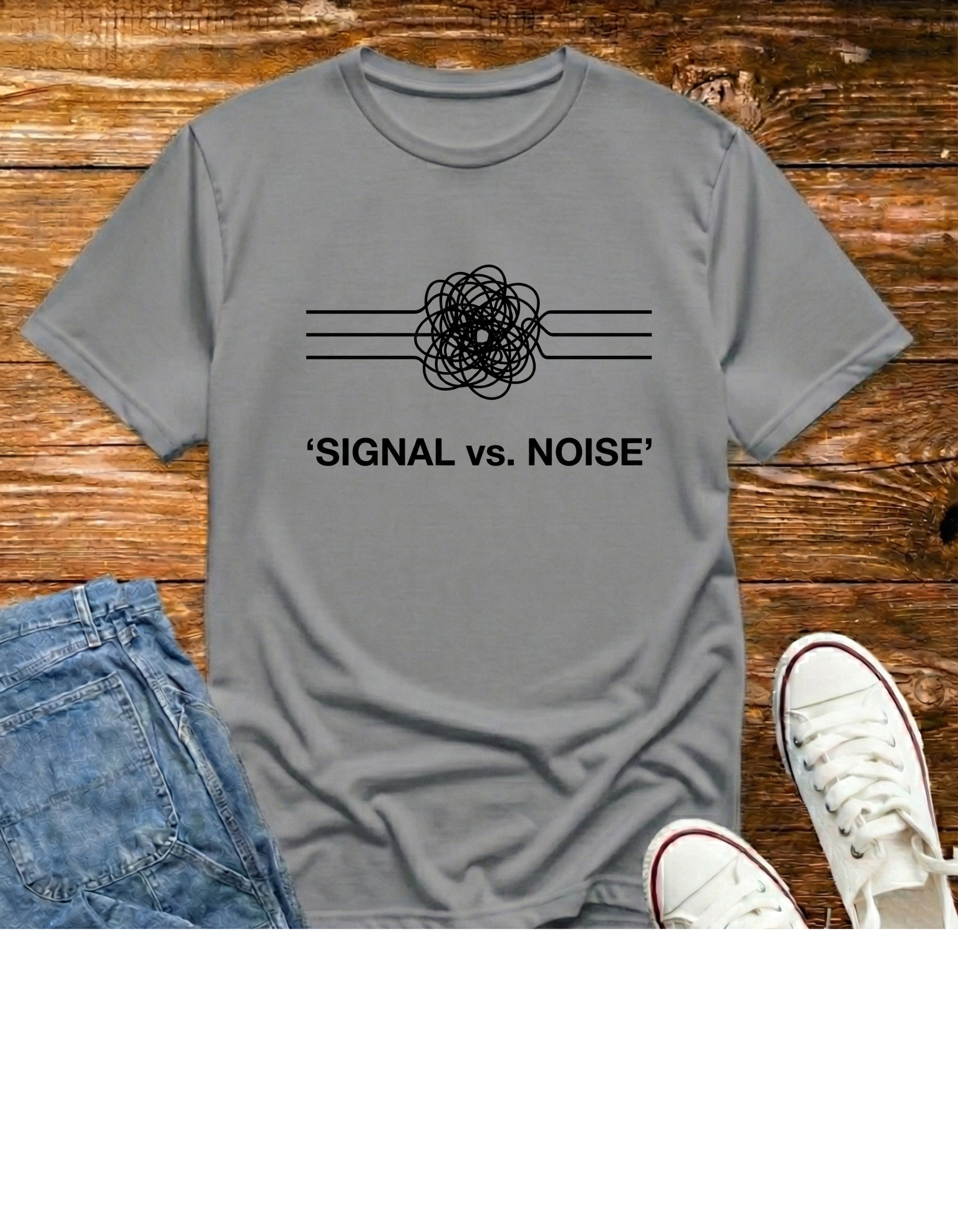 Signal VS Noise T‑Shirt