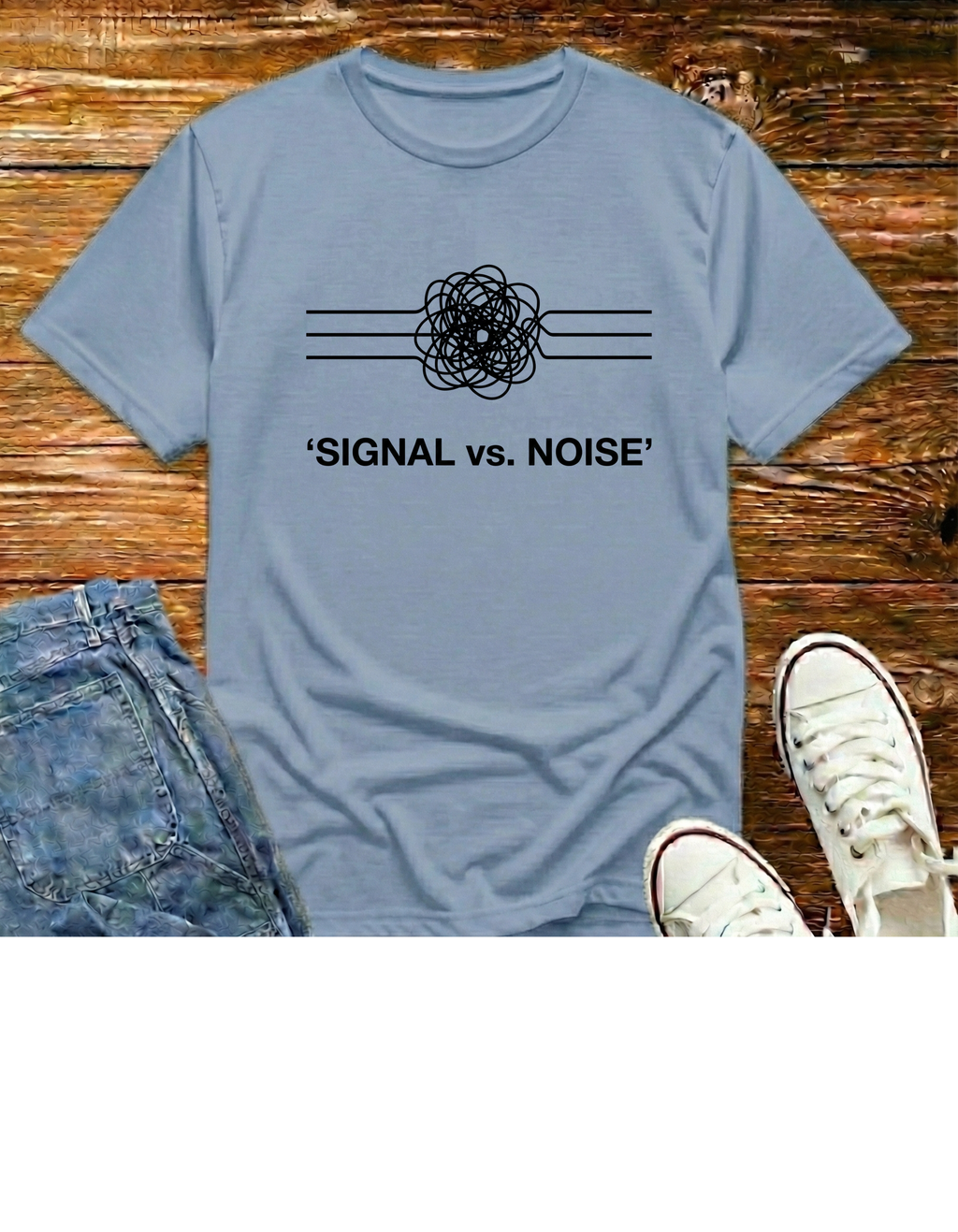 Signal VS Noise T‑Shirt