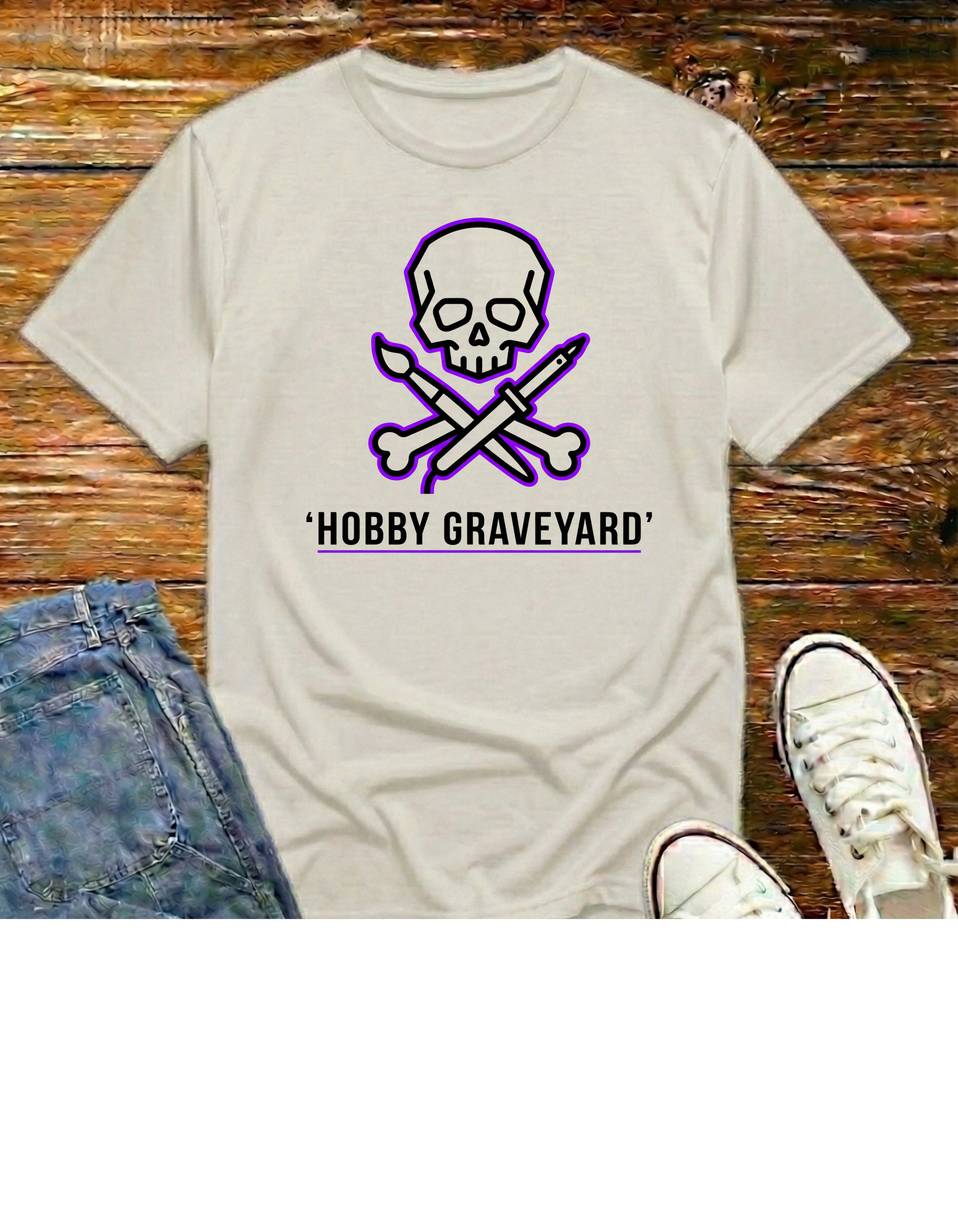 Hobby Graveyard-- T-Shirt
