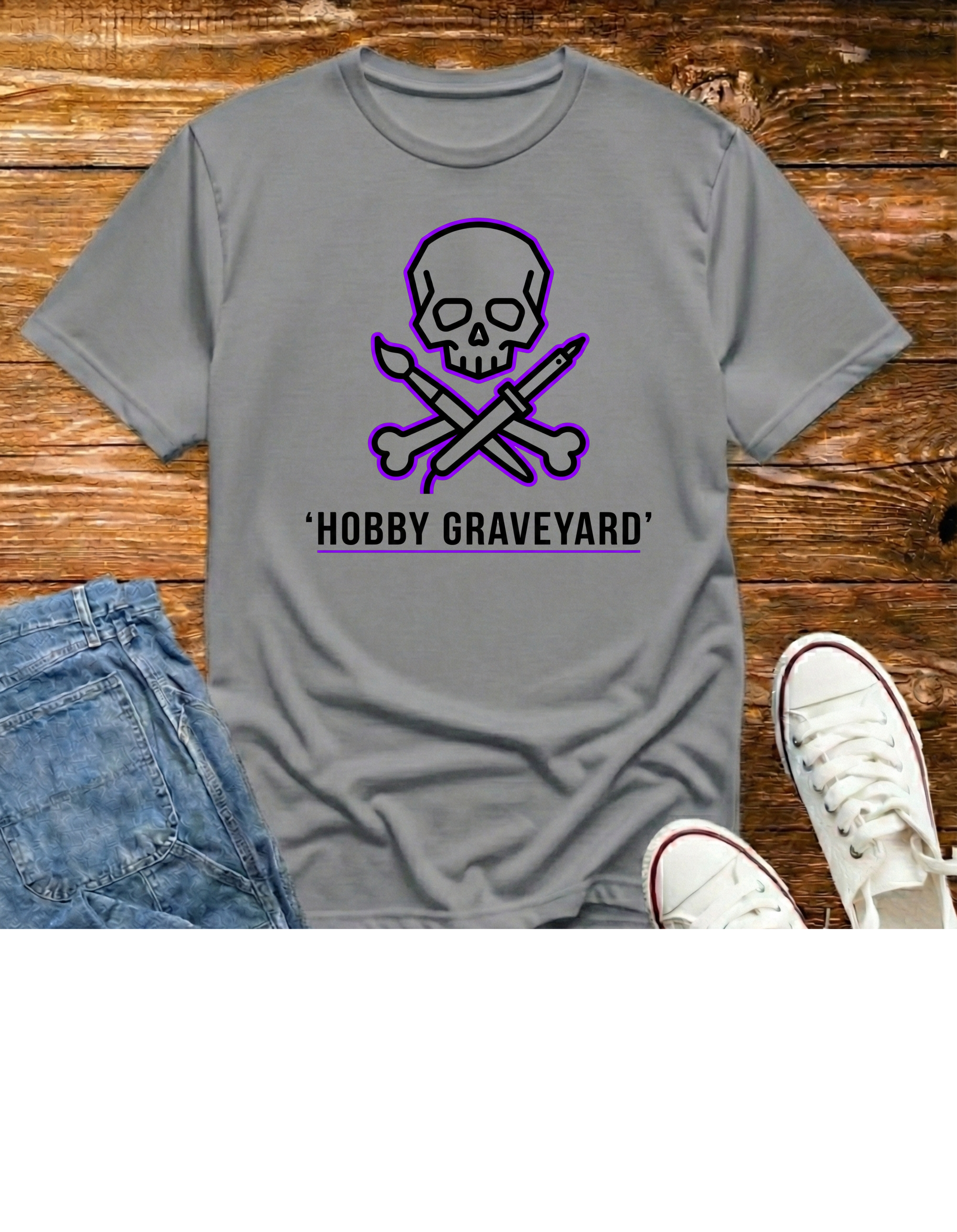 Hobby Graveyard-- T-Shirt
