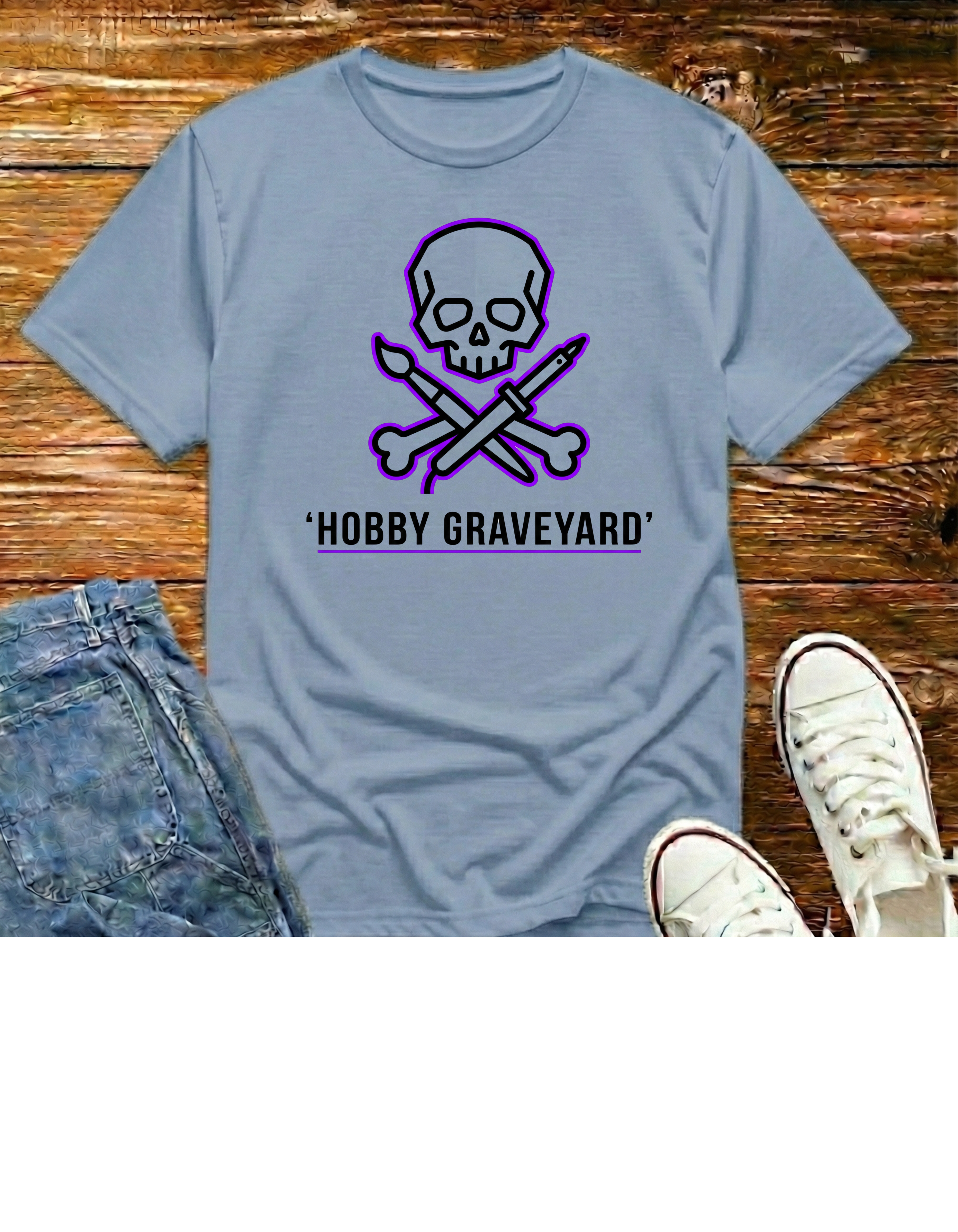 Hobby Graveyard-- T-Shirt