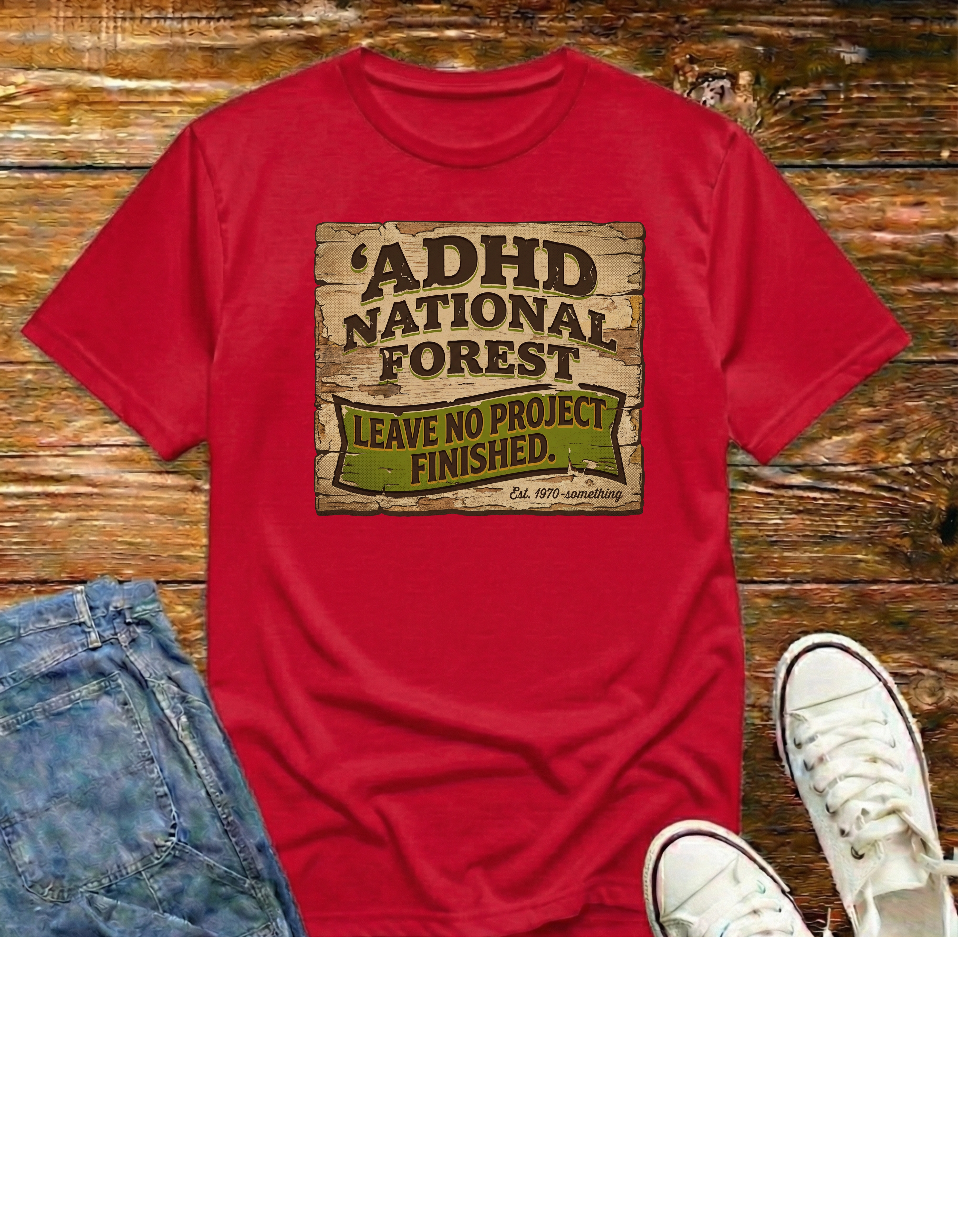 "Leave No Project Finished" T-Shirt