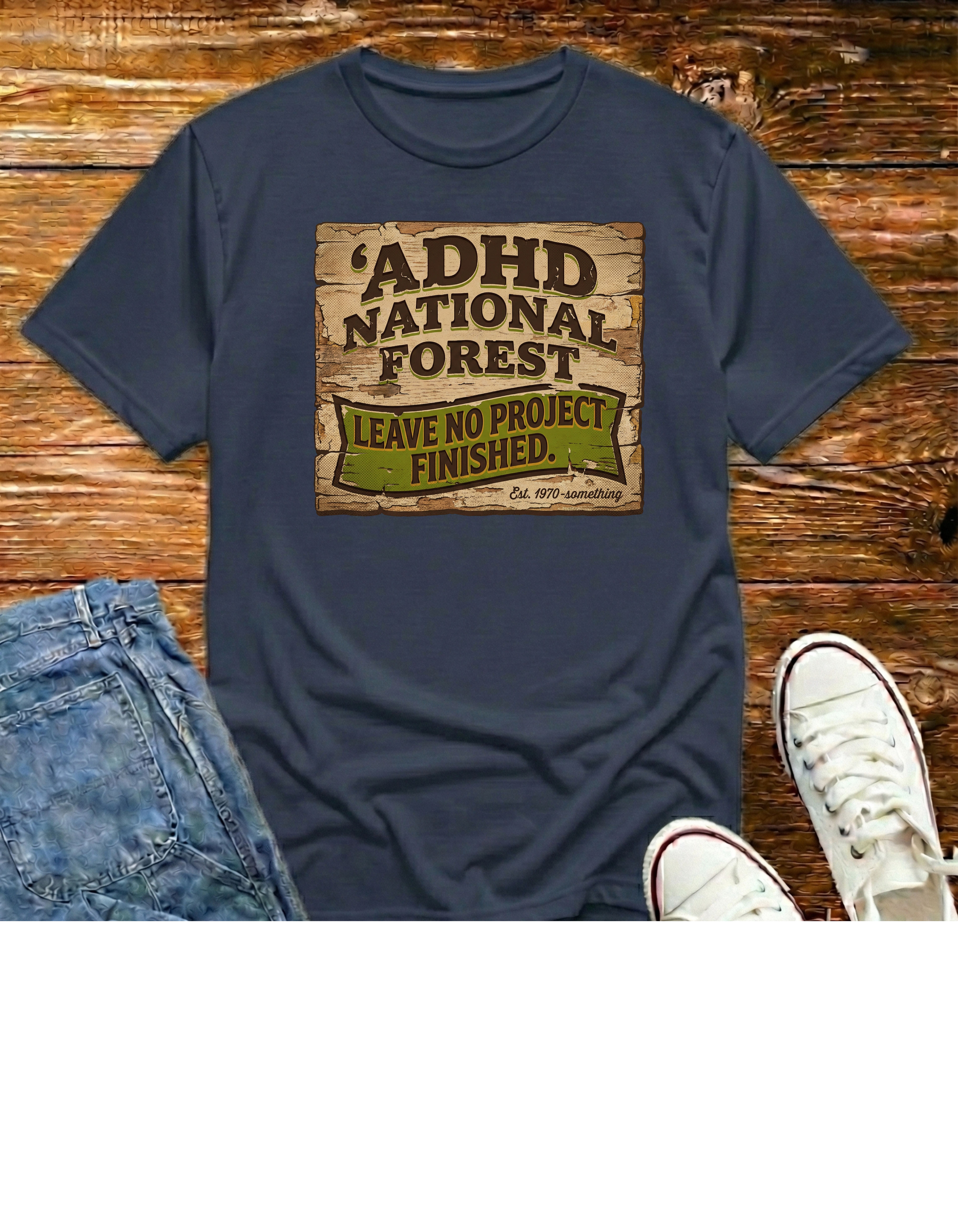 "Leave No Project Finished" T-Shirt