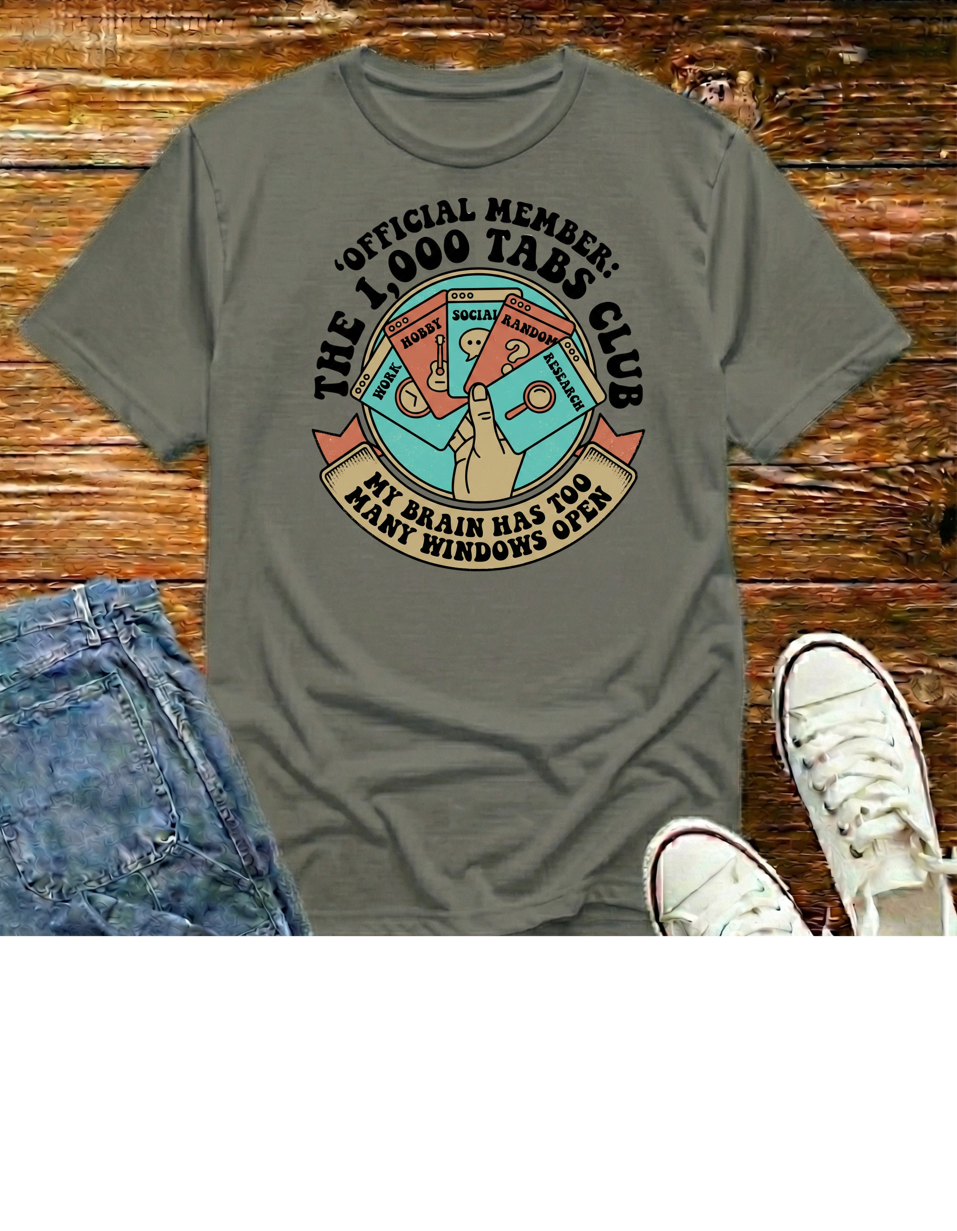 The 1,000 Tabs Club T-Shirt