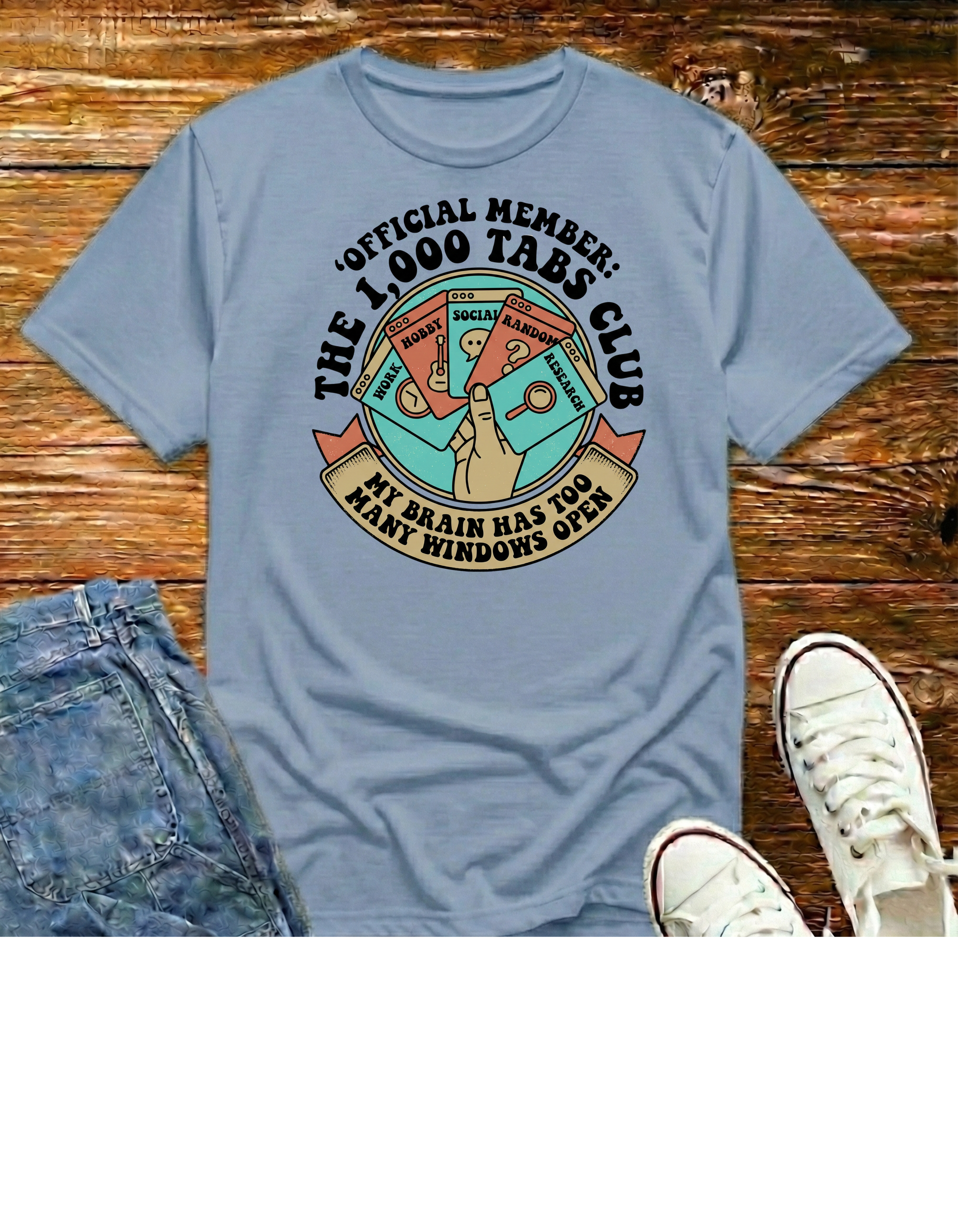 The 1,000 Tabs Club T-Shirt