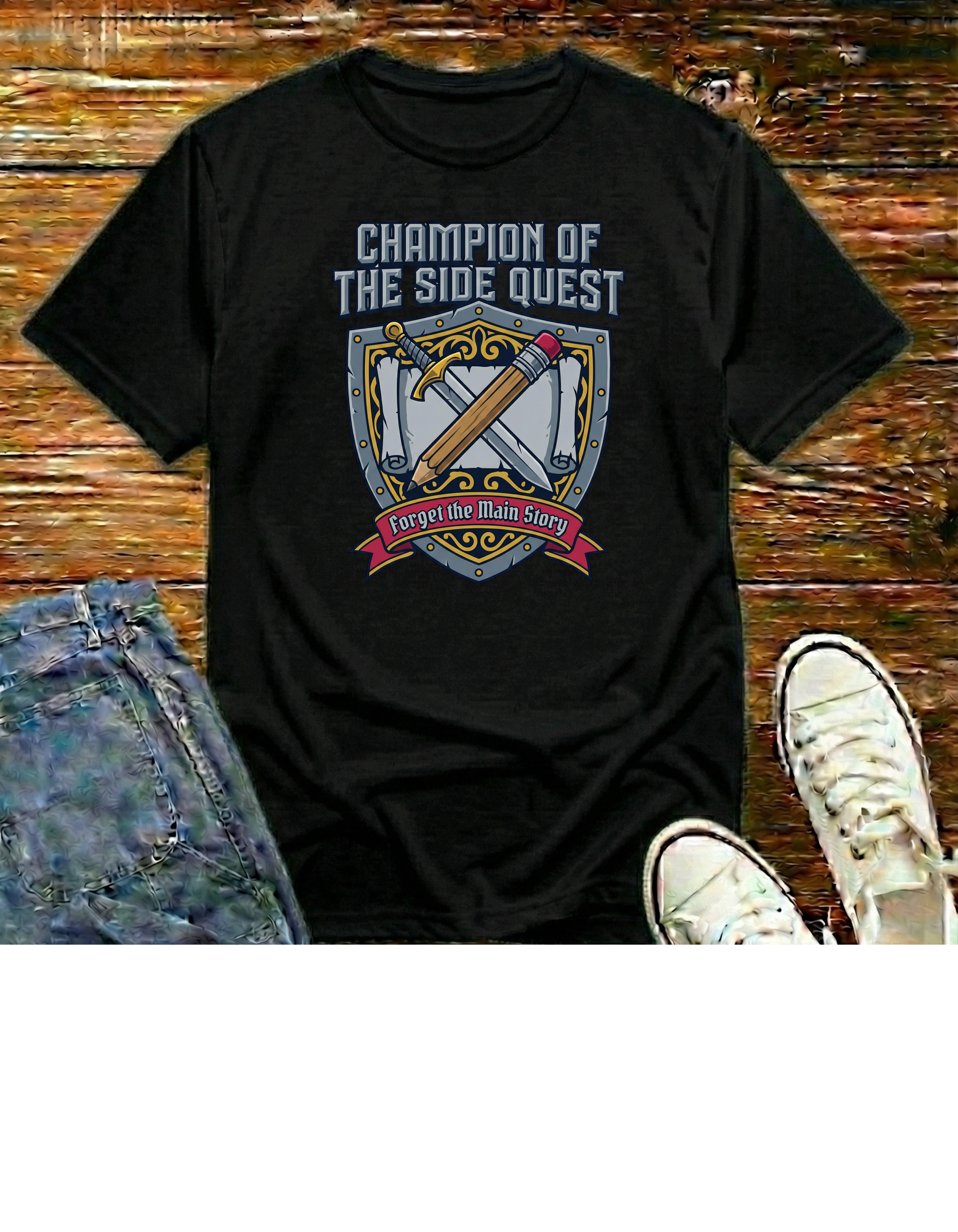 Champion of the Side Quest T-Shirt