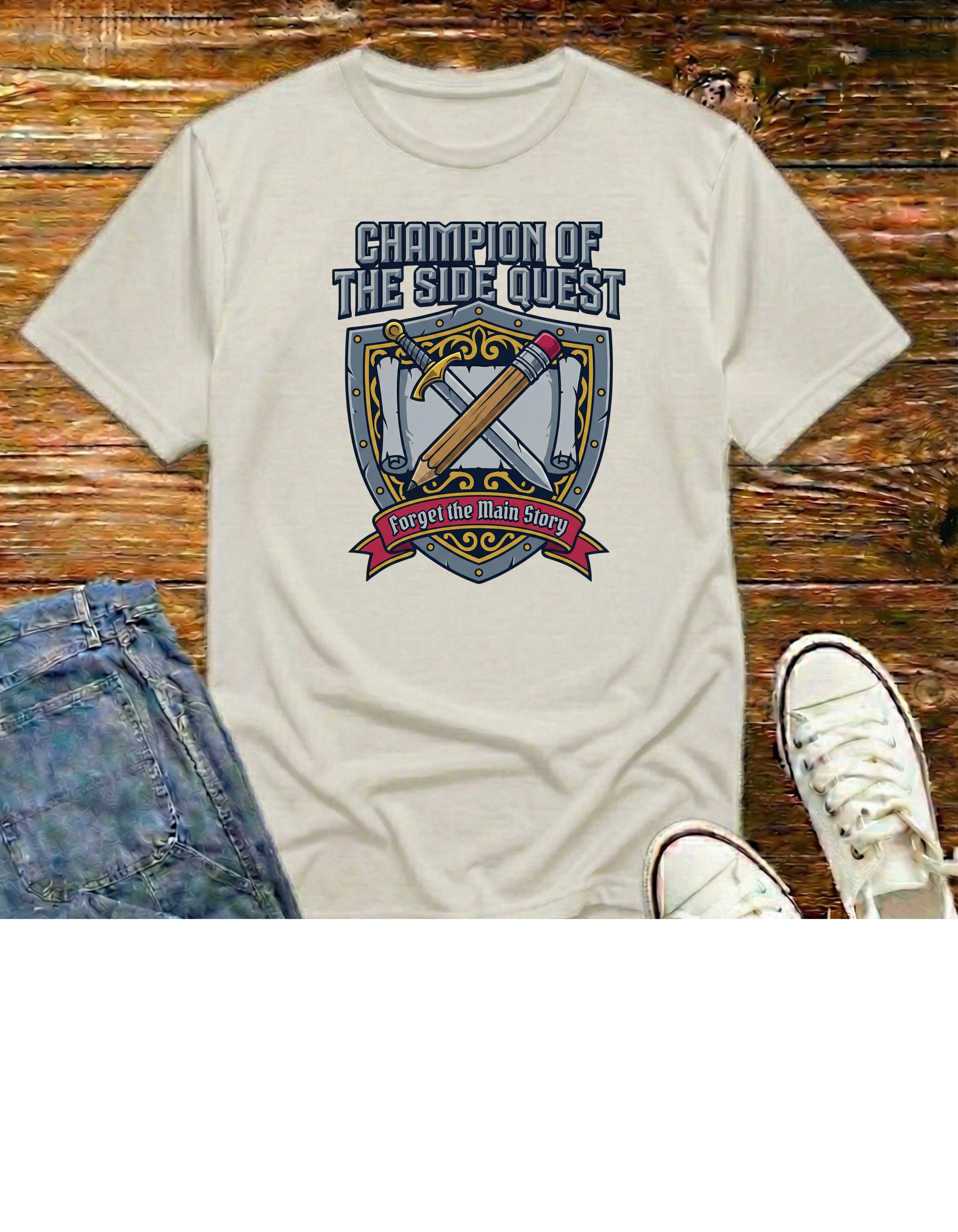 Champion of the Side Quest T-Shirt