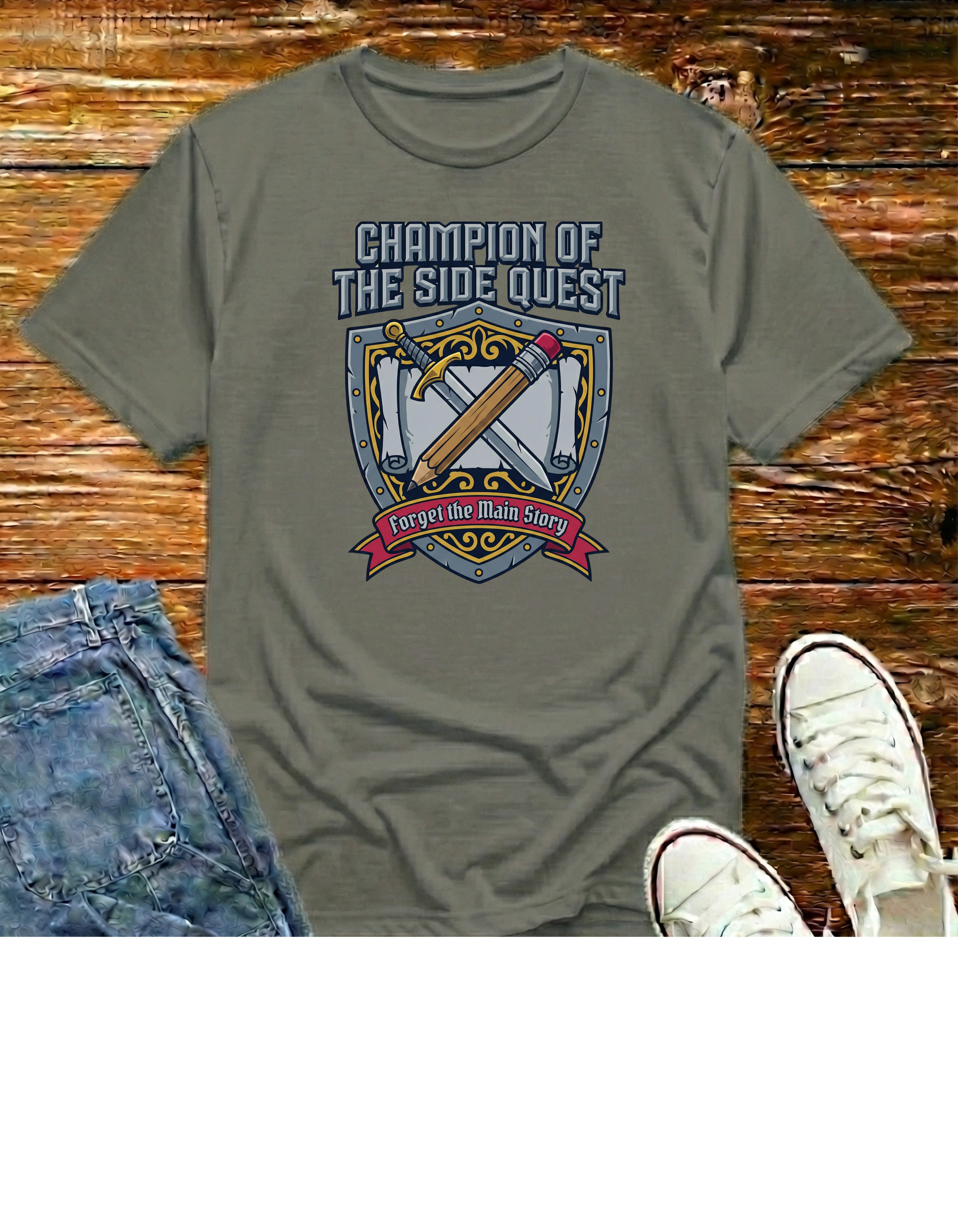 Champion of the Side Quest T-Shirt