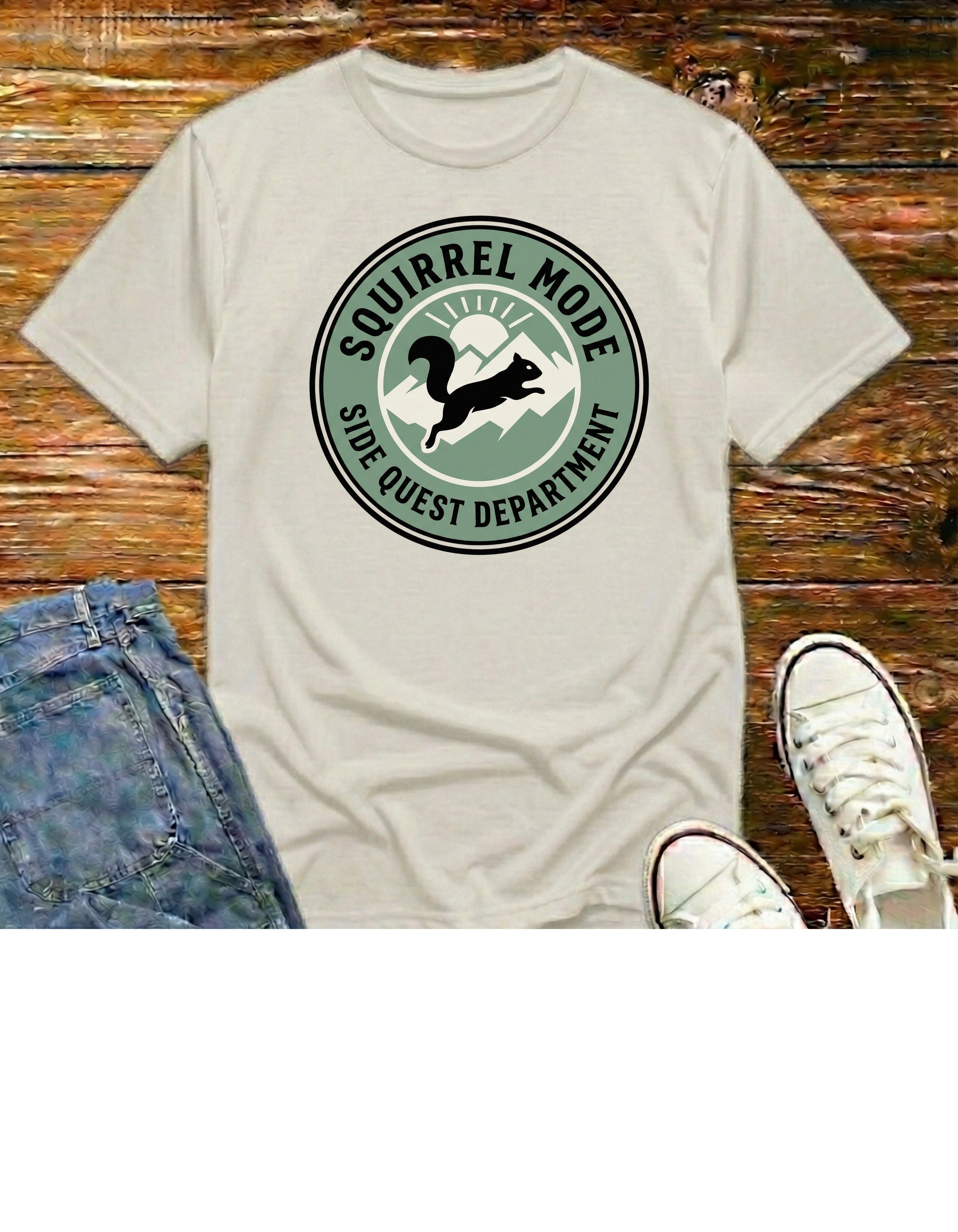 Squirrel Mode Varsity T-Shirt