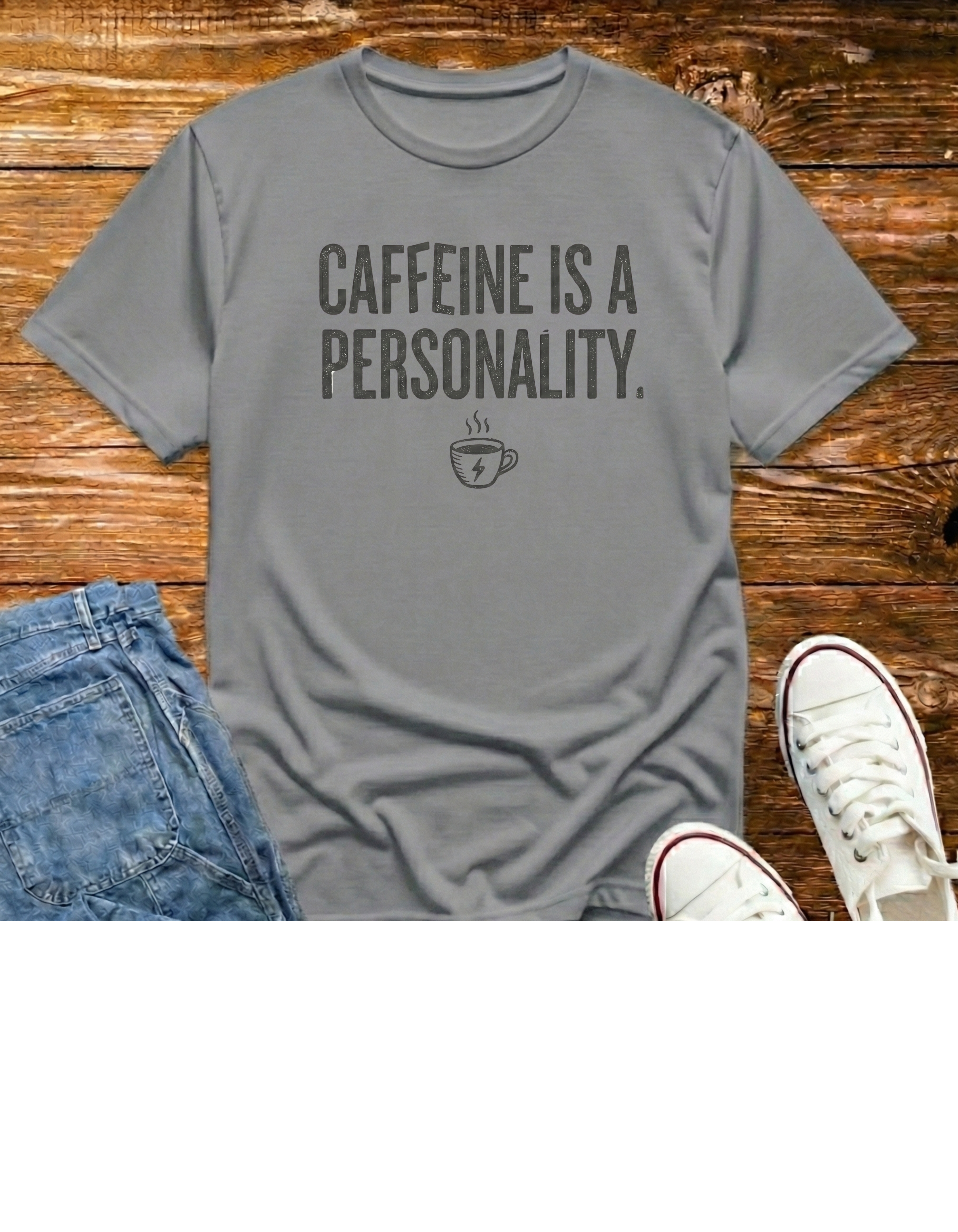 Caffeine Is A Personality T-Shirt
