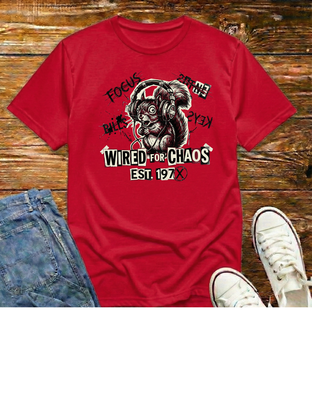 Wired for Chaos T‑Shirt