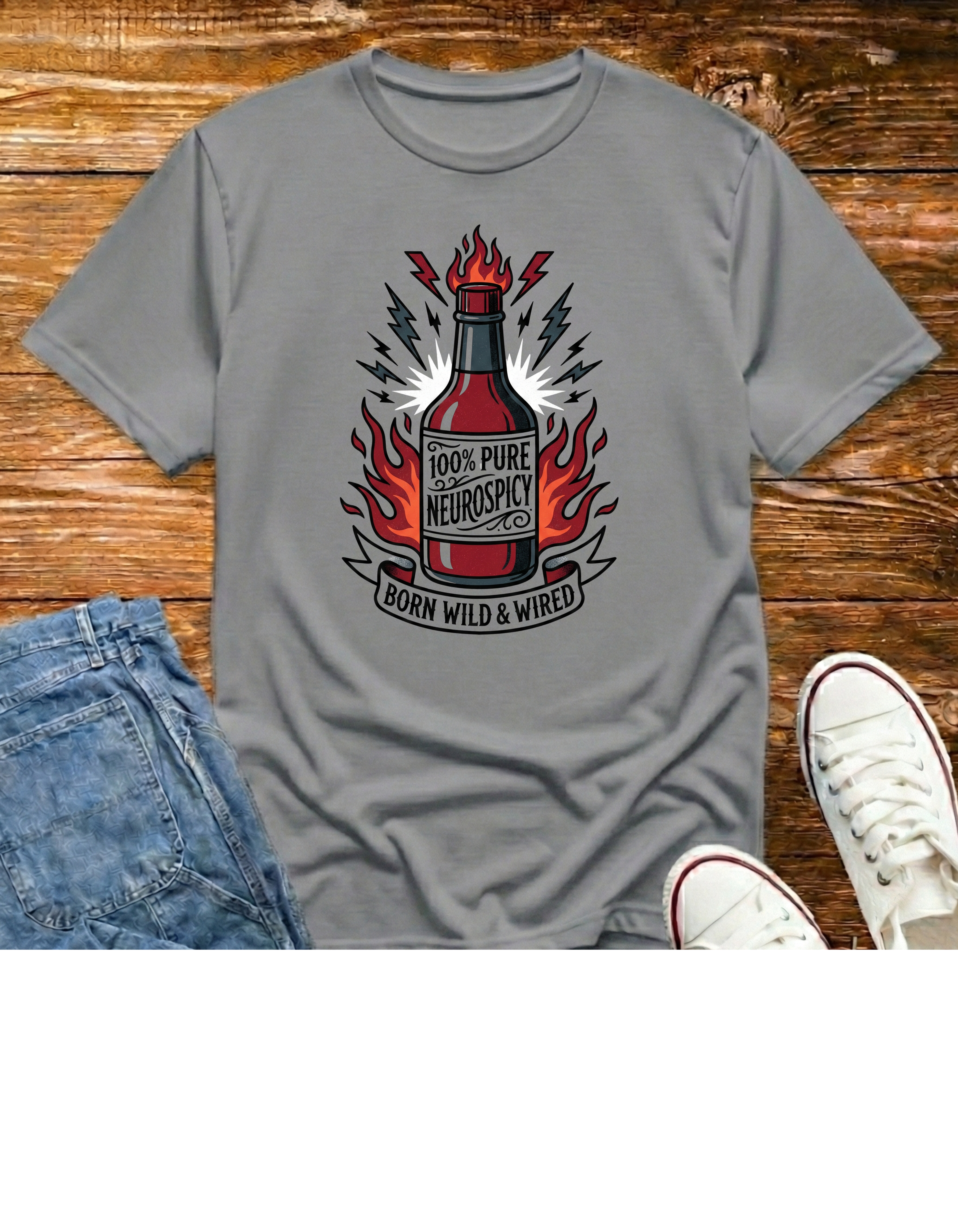 100% Pure Neurospicy T-Shirt